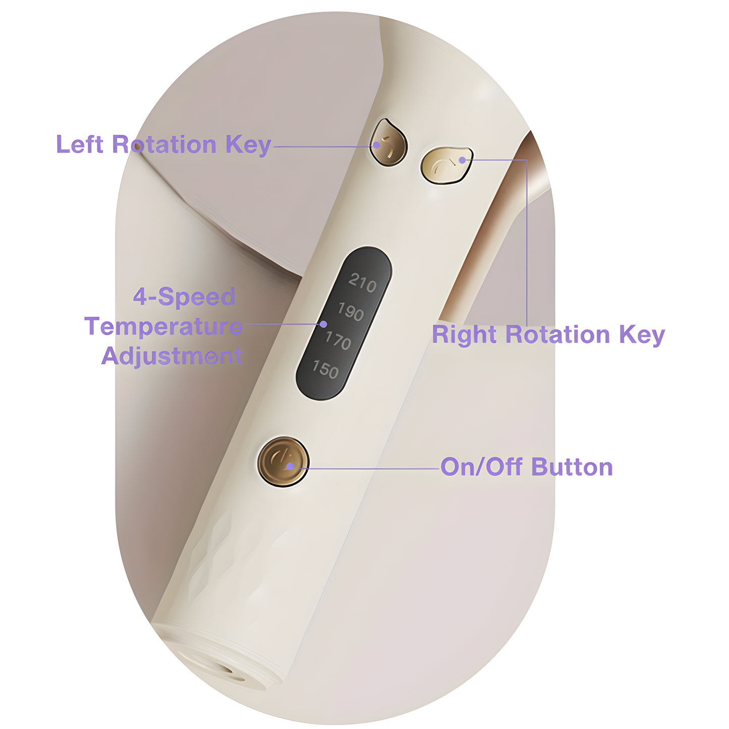 Quick Heatless Hair Curler