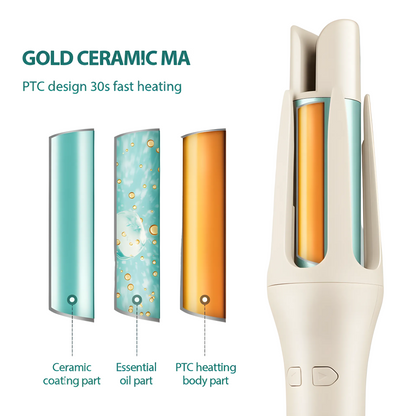 Quick Heatless Hair Curler