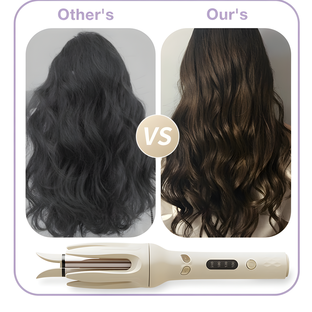 Quick Heatless Hair Curler